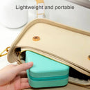 Small Faux Leather Travel Jewelry Box Organizer - Cupindy