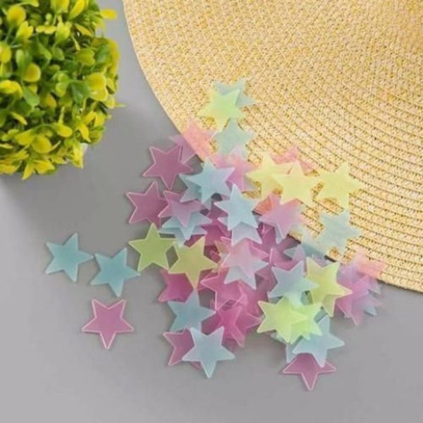 Small Stars Glow In The Dark Wall Stickers - Cupindy