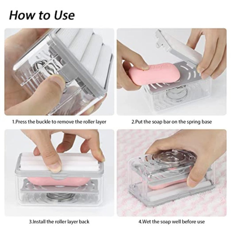 Soap Cleaning Storage Foaming Box - Cupindy