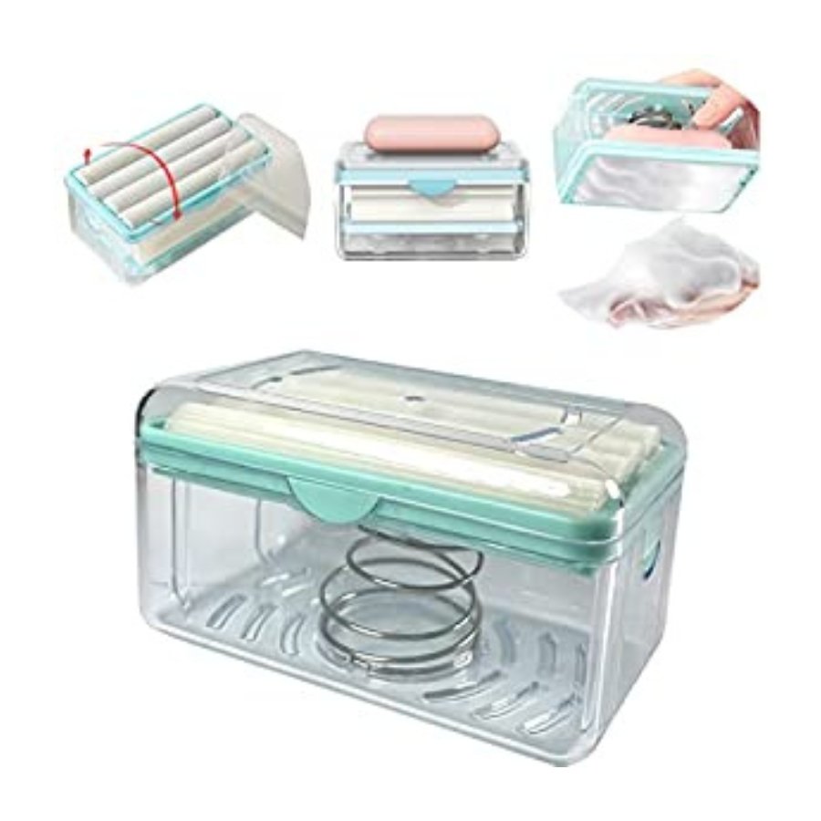 Soap Box Cleaner Soap Cleaning Storage Foaming Box