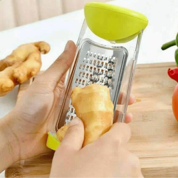 Spice Grinder, Stainless Steal With Plastic Bottle - Cupindy