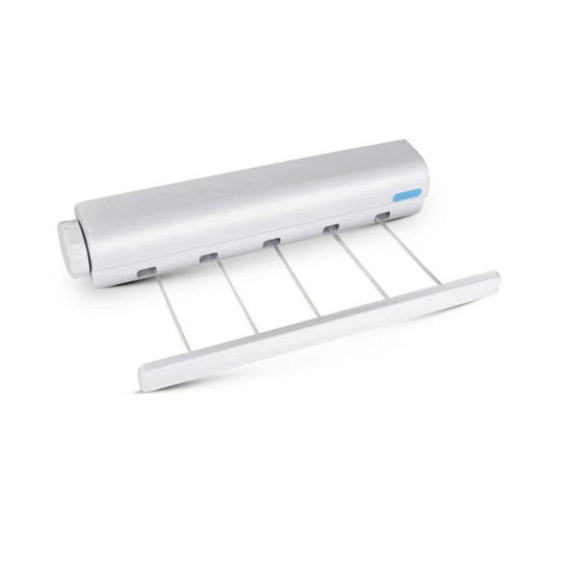 Spring Automatic Retractable Clothesline 5 Lines Clothes Line - Cupindy