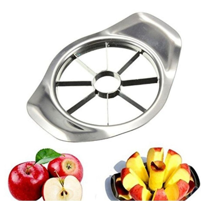 Stainless Steel Apple Corer & Slicer (Silver) - Cupindy