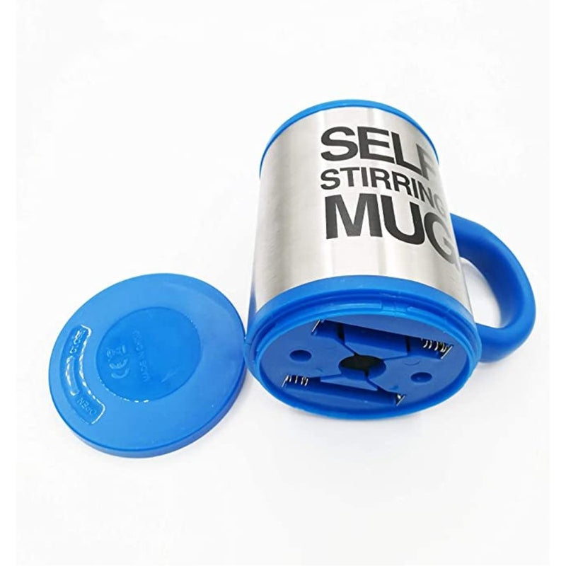 Stainless Steel Automatic Electric Self Stirring Mug (350ml) - Cupindy
