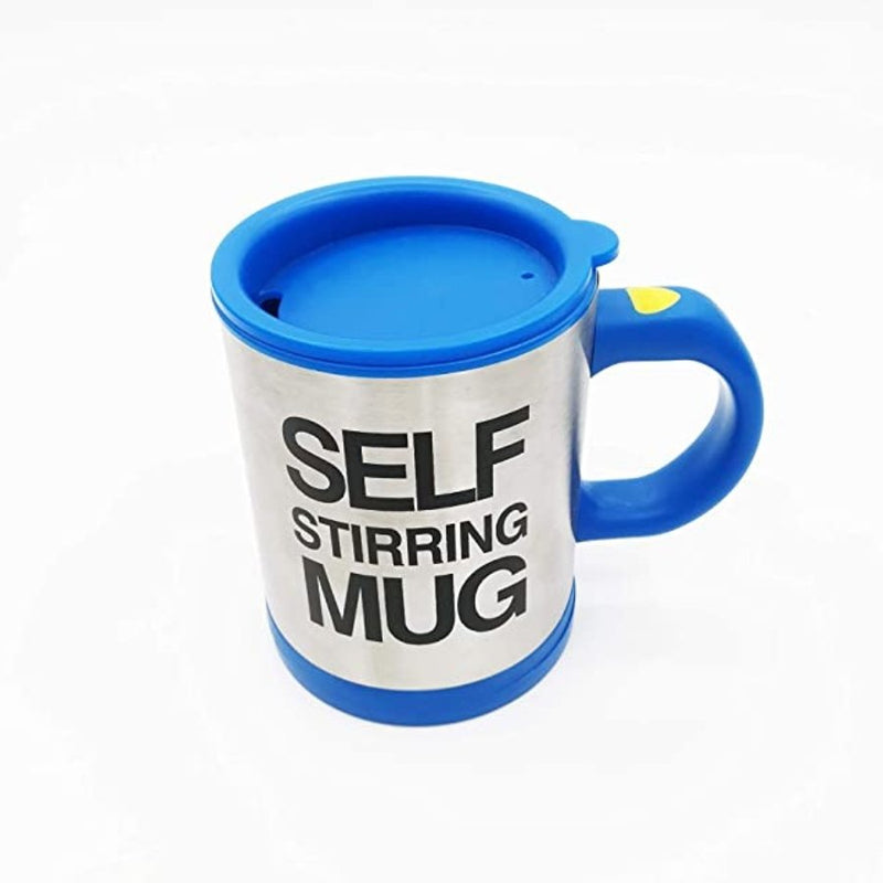 Stainless Steel Automatic Electric Self Stirring Mug (350ml) - Cupindy