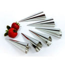 Stainless Steel Dessert Cone Baking Mold - 6 Pcs - Cupindy