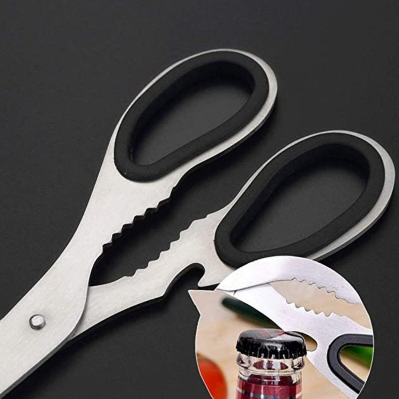 Stainless Steel Kitchen Scissor With Non Slip Handle - Cupindy