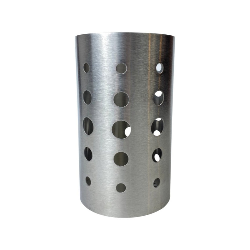 Stainless Steel Kitchen Utensil Holder and Strainer - Cupindy