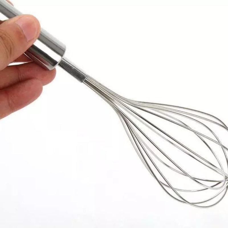 Stainless Steel Manual Egg Beater - Cupindy