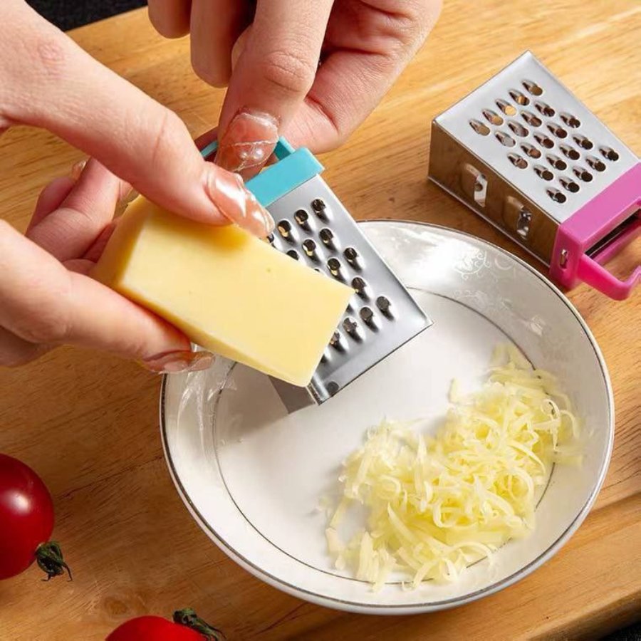 Stainless Steel Mini Four-Sided Grater - Cupindy
