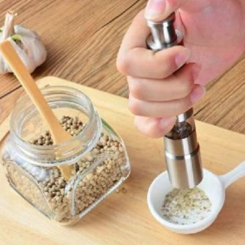 Stainless Steel Pepper Mill Grinder - Cupindy
