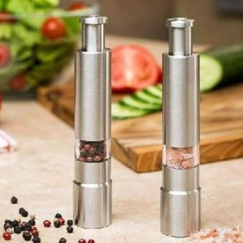 Stainless Steel Pepper Mill Grinder - Cupindy