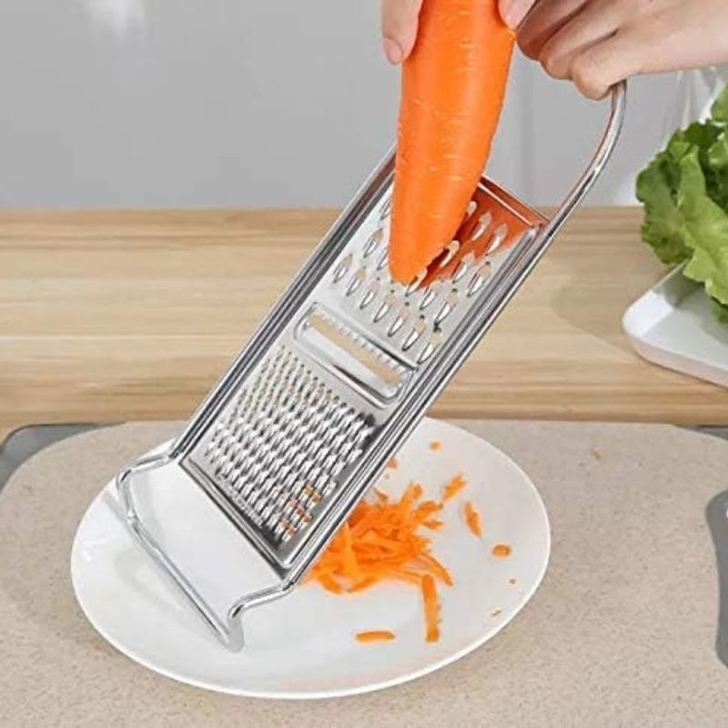 Stainless Steel Vegetable-Cheese Grater Slicer - Cupindy