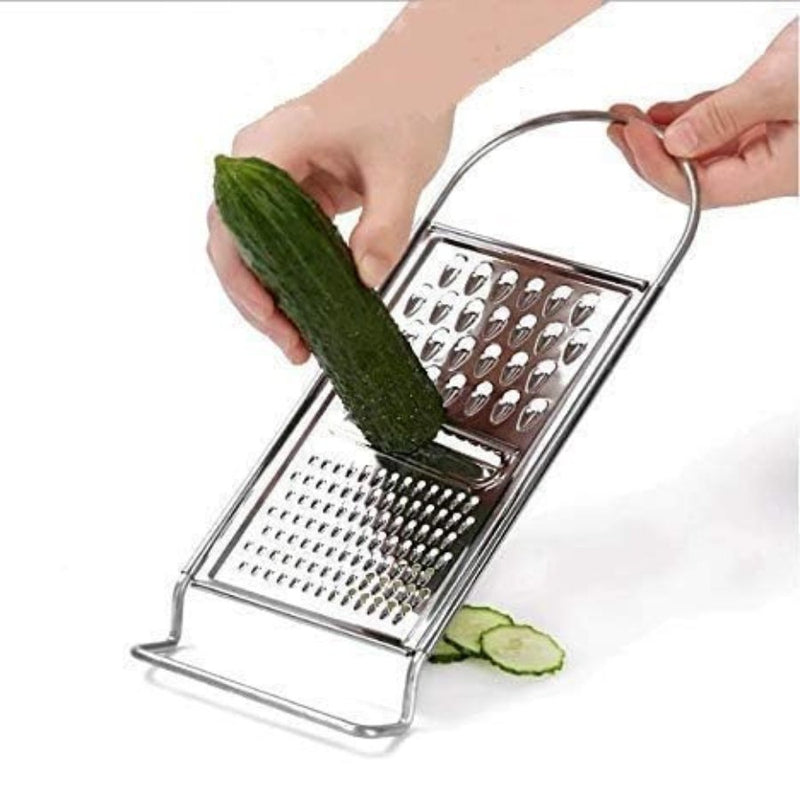Stainless Steel Vegetable-Cheese Grater Slicer - Cupindy