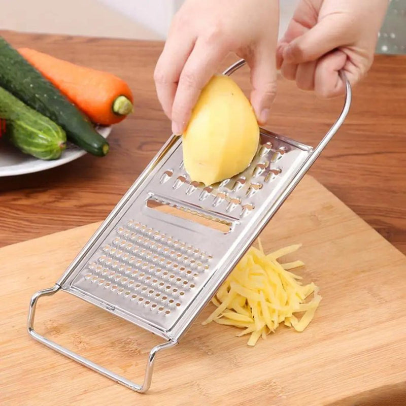 Stainless Steel Vegetable-Cheese Grater Slicer - Cupindy