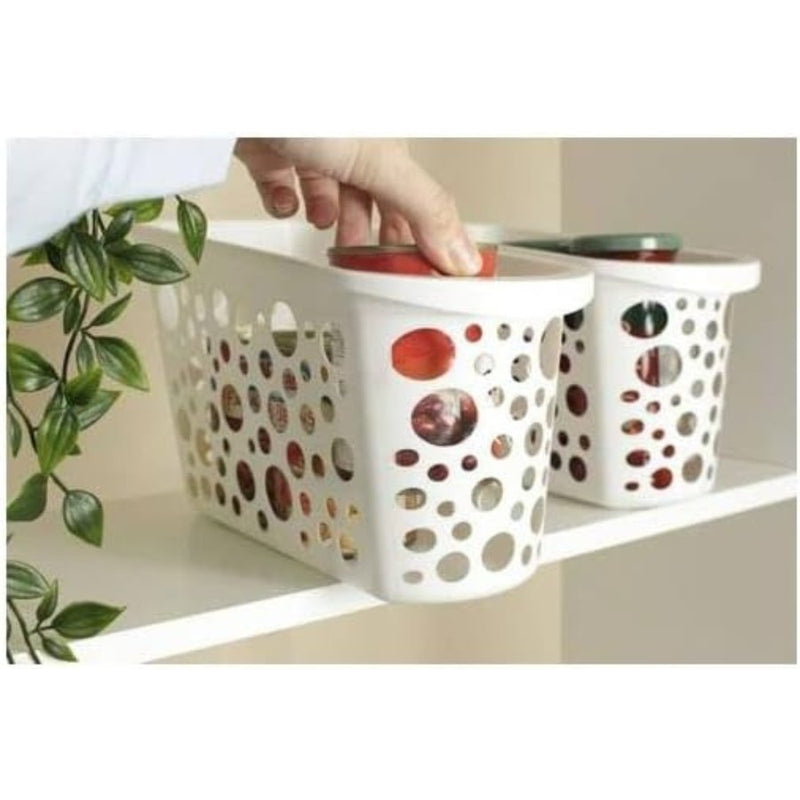 Plastic Basket with Holes for Fridge and Pantry – Ideal for Fruits, Vegetables, and Snacks | Cupindy
