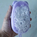 Super Soft Bath Silicone and Sponge Brush - Cupindy