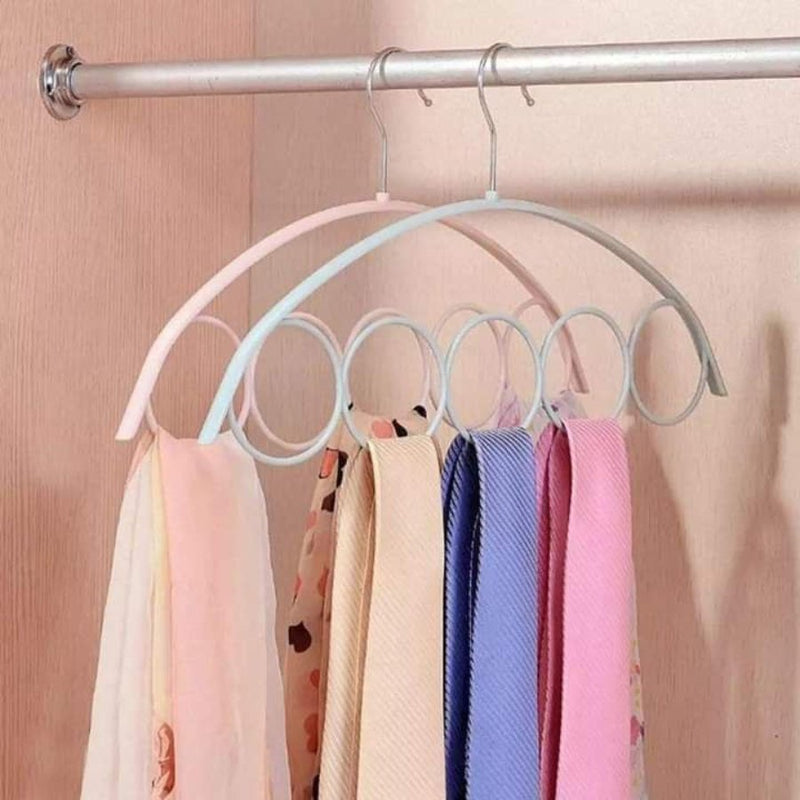 Tie 5 Ring Rack Finishing Rack Hook - Multi Colors - Cupindy
