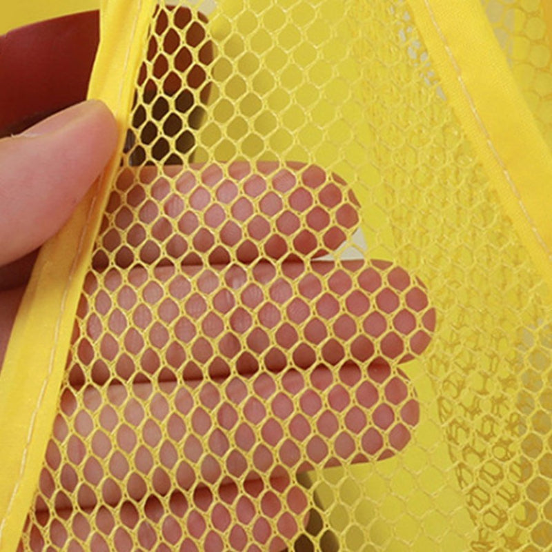 Toy Organizer Storage Mesh Bags Suction Cup Bathroom Organizer Beach Basket for Kids - Cupindy
