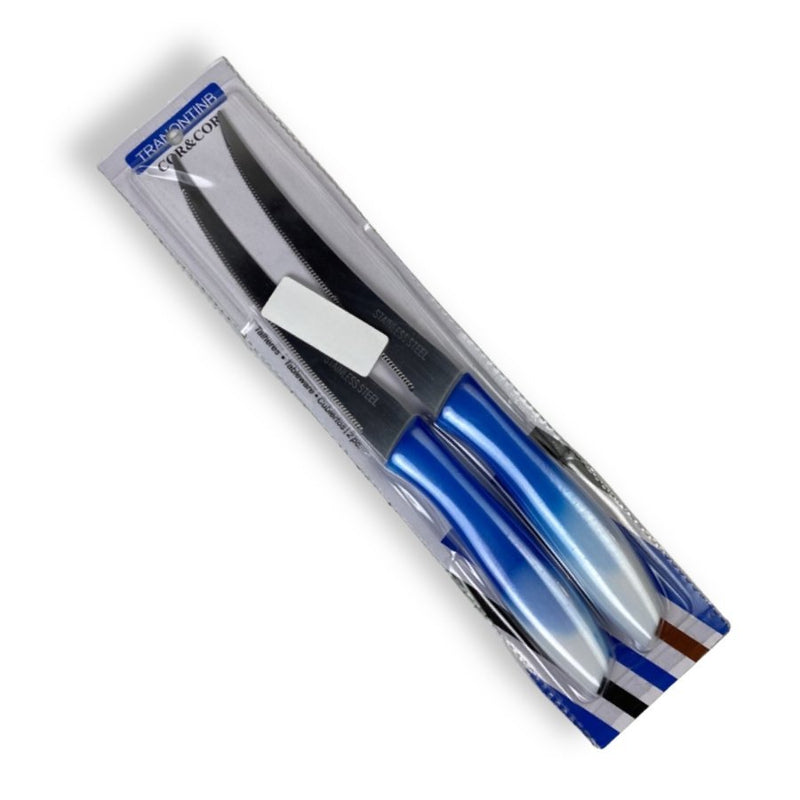 TRANONTINB Set of Two Stainless Steel Kitchen Knives - Cupindy