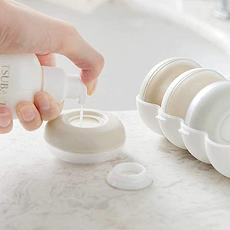 Travel Shower Gel Storage Box, Press Shampoo Cosmetic Bottle - Cupindy