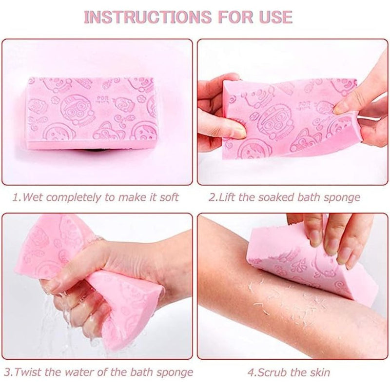 Ultra soft exfoliating sponge shower brush - Cupindy