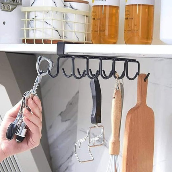 Under Cabinet Double Mug Hooks - Brown - Cupindy