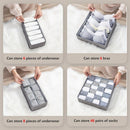 Underwear Storage Box 4 Set Storage Organizer Drawer - Cupindy