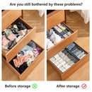 Underwear Storage Box 4 Set Storage Organizer Drawer - Cupindy