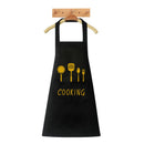 Unisex Waterproof Oil Resistant Cooking Apron with Pockets Tool - Cupindy