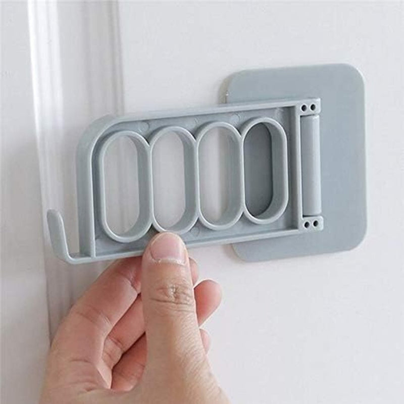 Wall Hook, Multi-Function Foldable Clothes Hanger - Random Colors - Cupindy