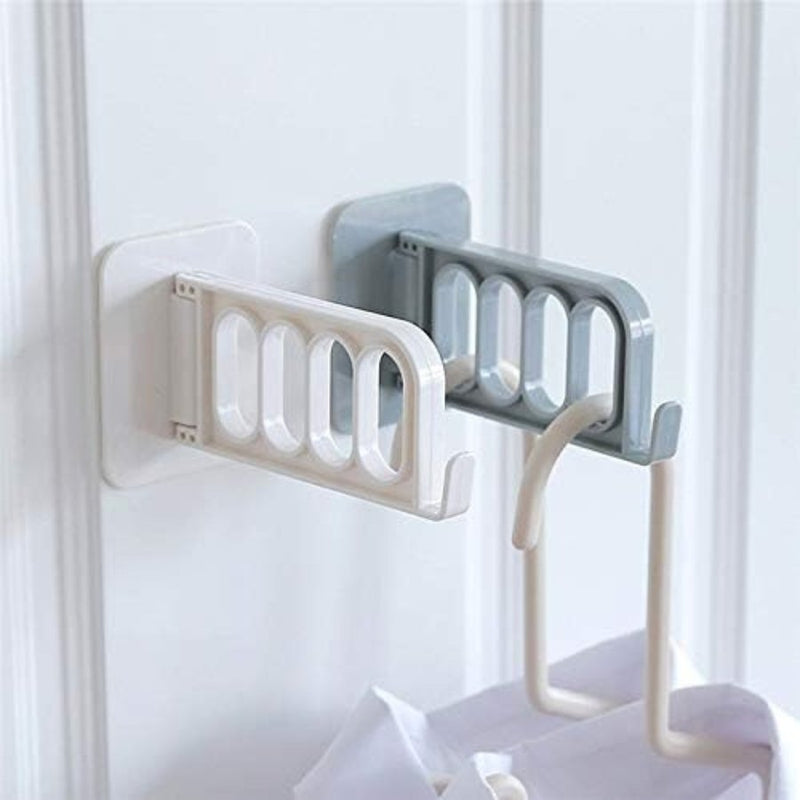 Wall Hook, Multi-Function Foldable Clothes Hanger - Random Colors - Cupindy