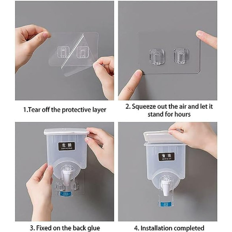 Wall Mounted Oil Dispenser - 1 Piece - Cupindy