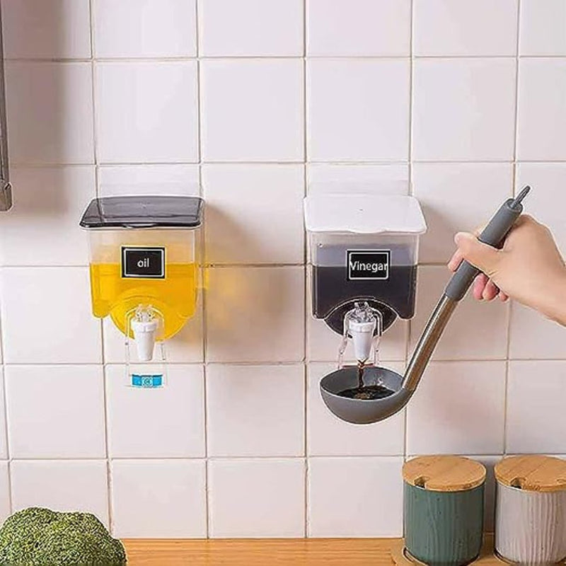 Wall Mounted Oil Dispenser - 1 Piece - Cupindy