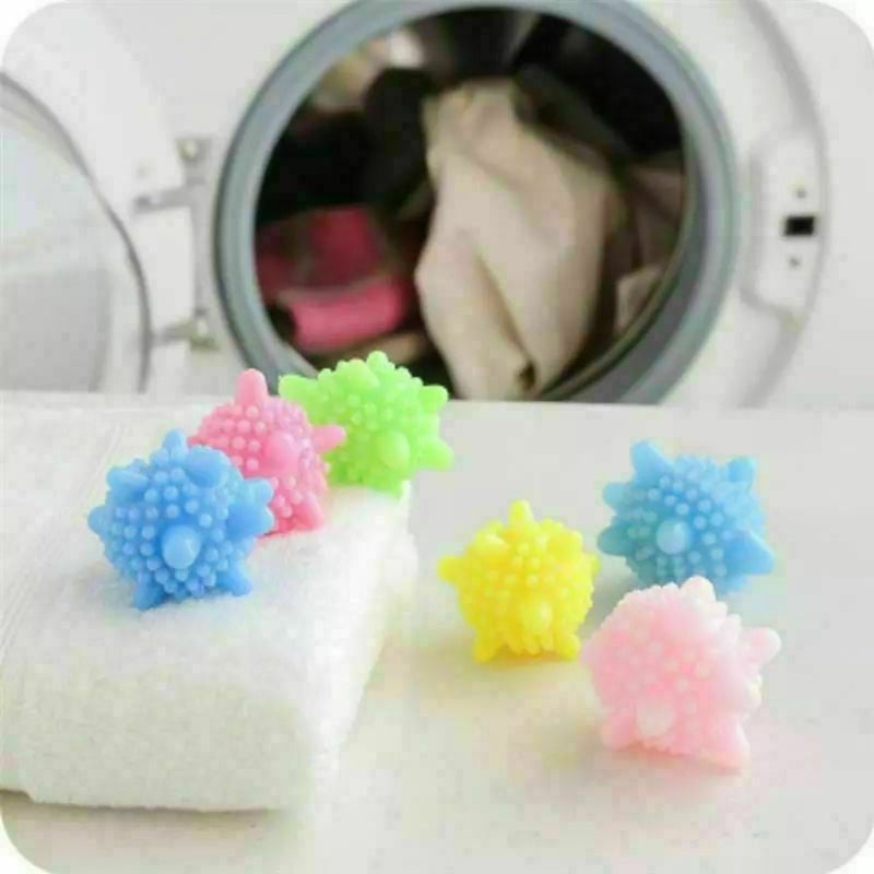 Washer Balls Reusable Laundry Balls for Washing Machine, Solid Tangle-Free Scrubbing Balls - Cupindy