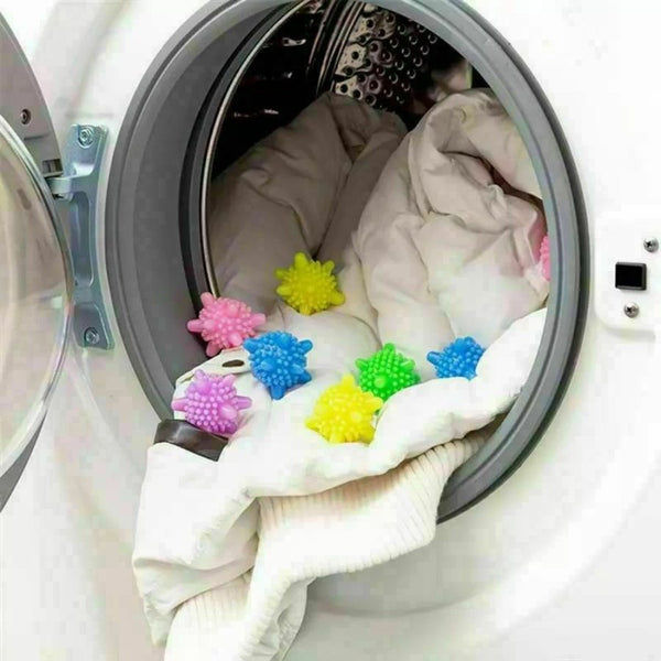 Washer Balls Reusable Laundry Balls for Washing Machine, Solid Tangle-Free Scrubbing Balls - Cupindy