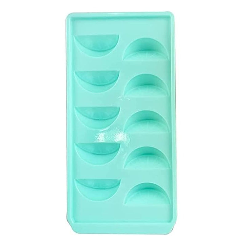 White Plastic Ice Molds Tray 10 Pieces - Random Colors - Cupindy