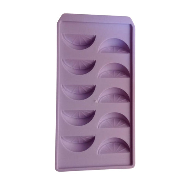 White Plastic Ice Molds Tray 10 Pieces - Random Colors - Cupindy