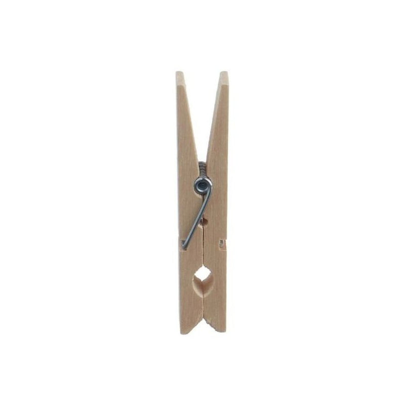 Wood Clothing Tweezers 20 Pieces - Cupindy