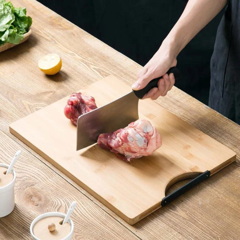 Wood Cutting Board with Handle - Cupindy
