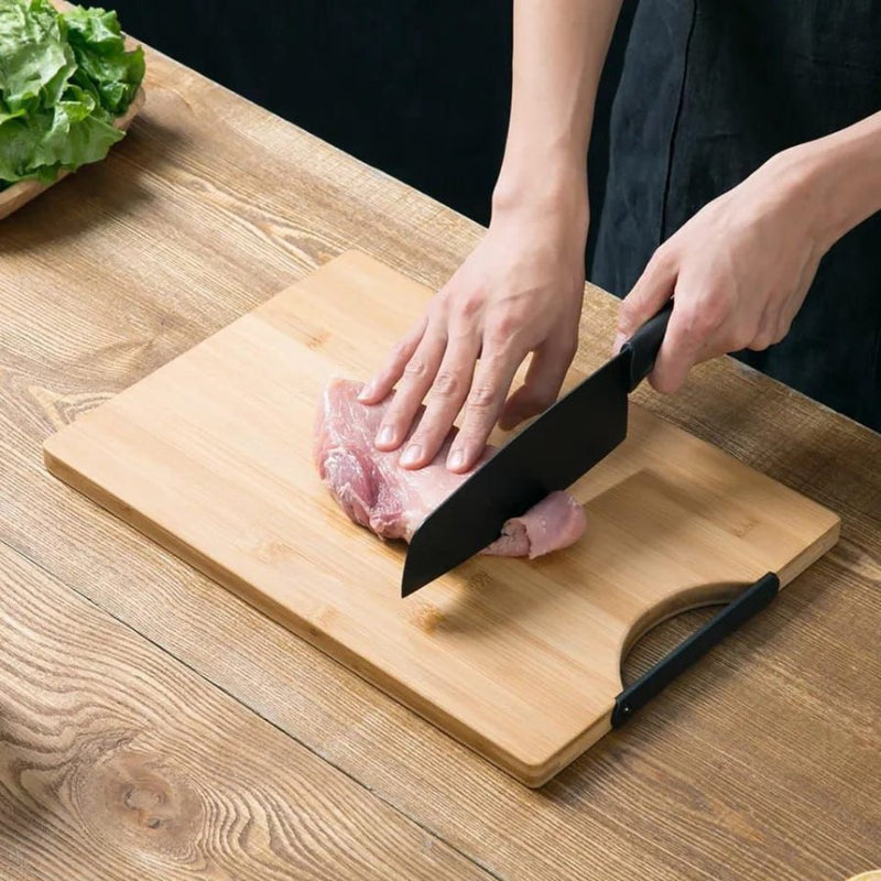 Wood Cutting Board with Handle - Cupindy