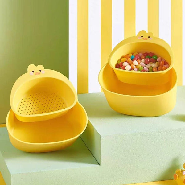 Yellow Duck Colander and Bowl - Cupindy