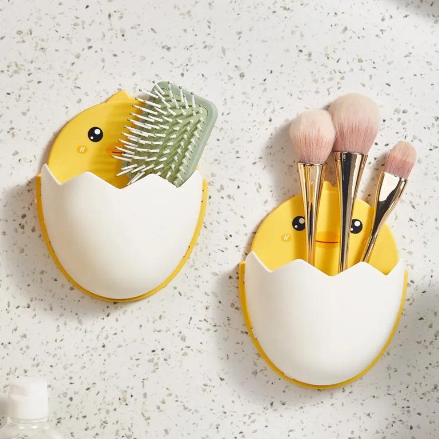 Yellow Duck High Quality Bathroom Kitchen No Drill Traceless Wall-mounted - Cupindy