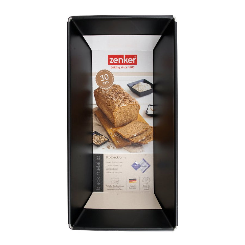 Zenker Black Metallic Rectangular Baking Form - 30 cm - Cupindy